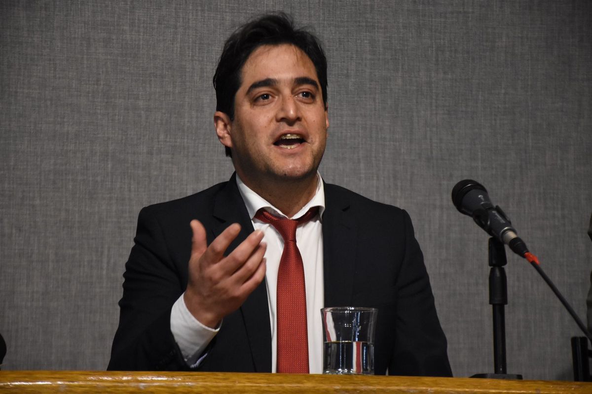 Marco Martinelli, juez que se sumó a la Justicia en 2023, avaló e impuso la condena pactada en Juicio Abreviado entre el acusado de Grooming y Flavio D´Amore, de la Fiscalía de Delitos Sexuales. Marco Martinelli, juez que se sumó a la Justicia en 2023, avaló e impuso la condena pactada en Juicio Abreviado entre el acusado de Grooming y Flavio D´Amore, de la Fiscalía de Delitos Sexuales.