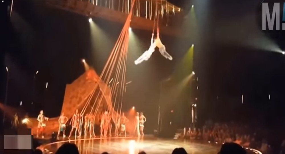 Murió un acróbata del Cirque du Soleil en plena función