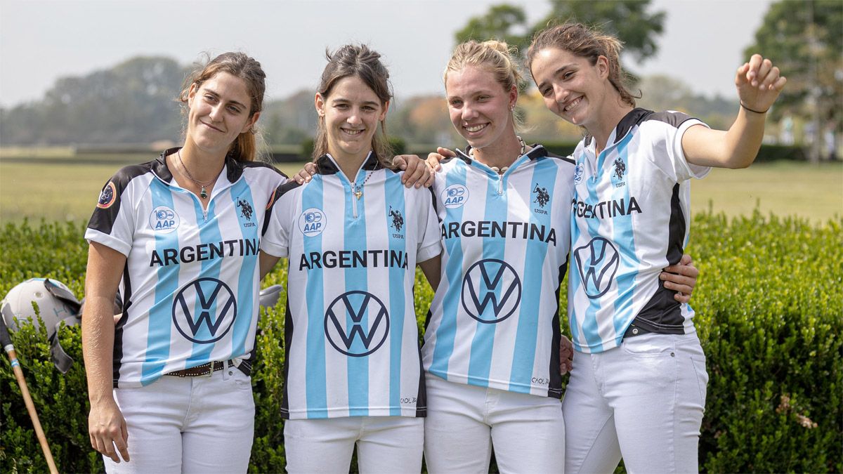 Las jugadoras argentinas comenzaron de la mejor manera en el Mundial femenino de polo.