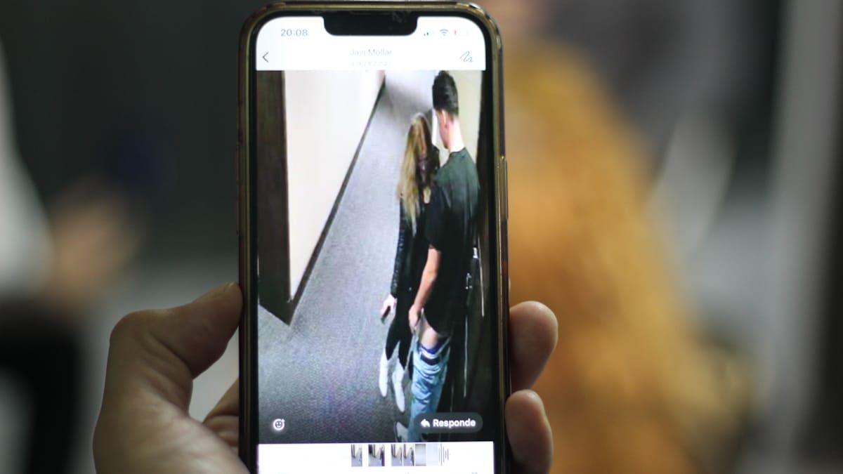 La foto de las cámaras de vigilancia, donde, según Soledad, Hugo Auradou se bajó los pantalones en el pasillo del hotel Diplomatic. La foto de las cámaras de vigilancia, donde, según Soledad, Hugo Auradou se bajó los pantalones en el pasillo del hotel Diplomatic.