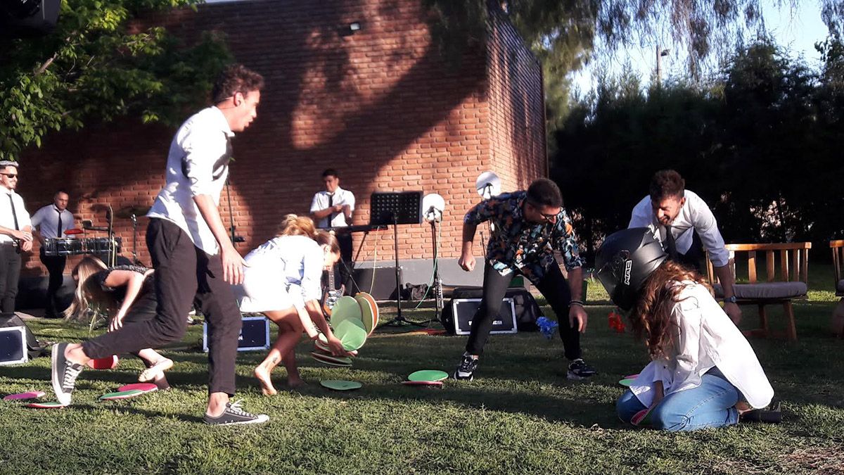 Hubo juegos con los chicos de Mejor de Mañana para celebrar los 100 programas.