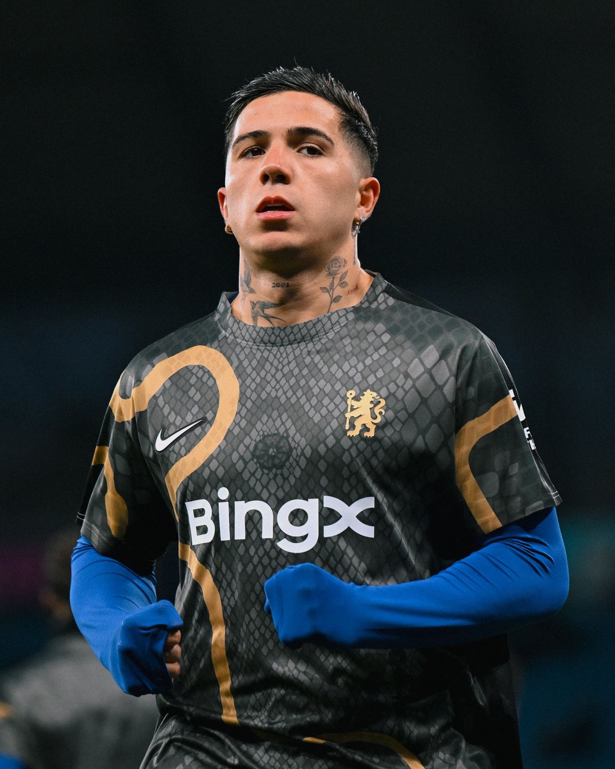 Enzo Fernández completó los 90 minutos en la derrota de su equipo. Enzo Fernández completó los 90 minutos en la derrota de su equipo.