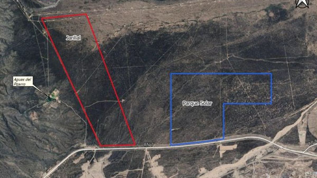 La construcción de un parque solar fotovoltaico en el área denominada El Jarillal cuenta con la Declaración de Impacto Ambiental.