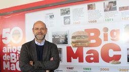 Luis Zambonini, la cara visible de McDonalds en Mendoza.