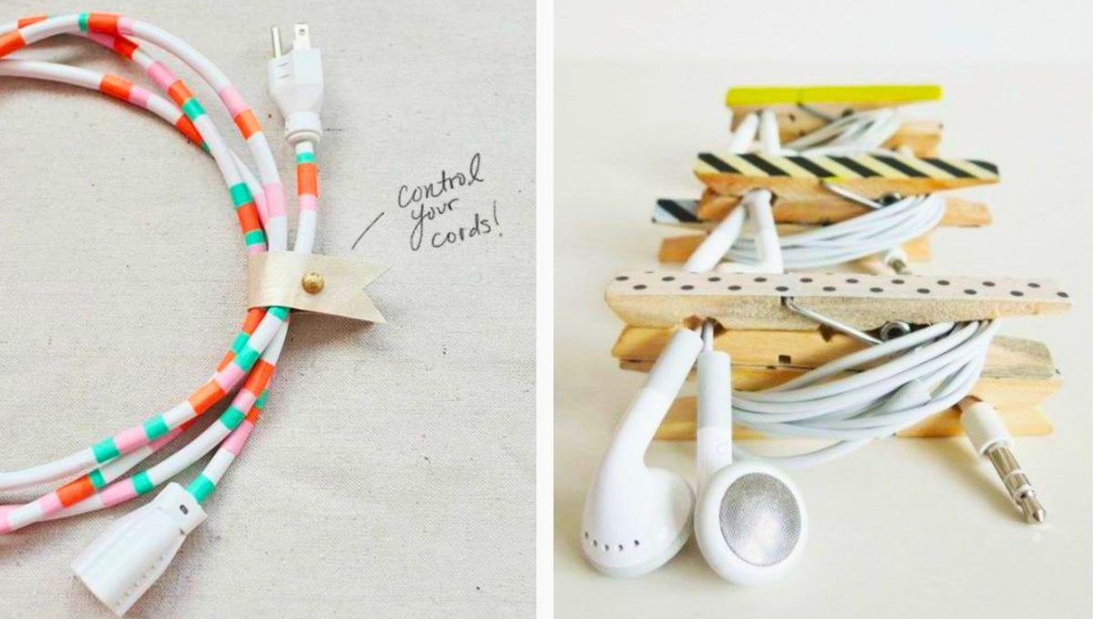 Otra maravillosa idea de reciclaje para tus auriculares Otra maravillosa idea de reciclaje para tus auriculares