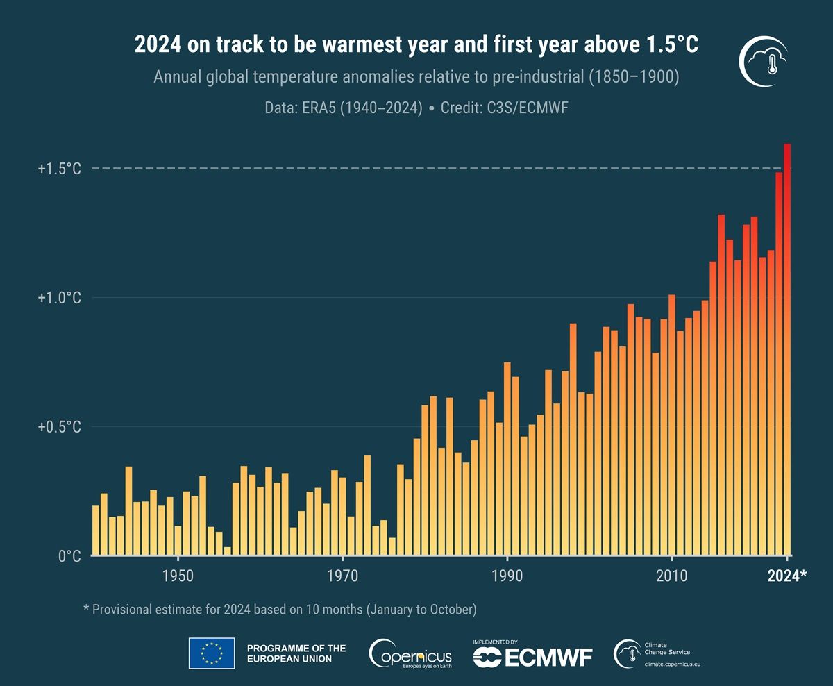 El cambio climático a lo largo de los años. El cambio climático a lo largo de los años. 
