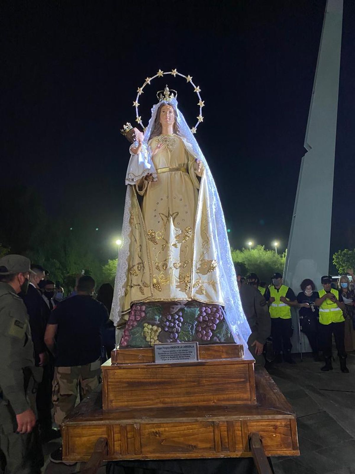 Bella imagen de la virgen peregrina. Bella imagen de la virgen peregrina.