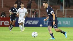 Matías Fernández se mostró feliz por la clasificación de Independiente Rivadavia a octavos de la Libertadores. Foto: Cristian Lozano/UNO