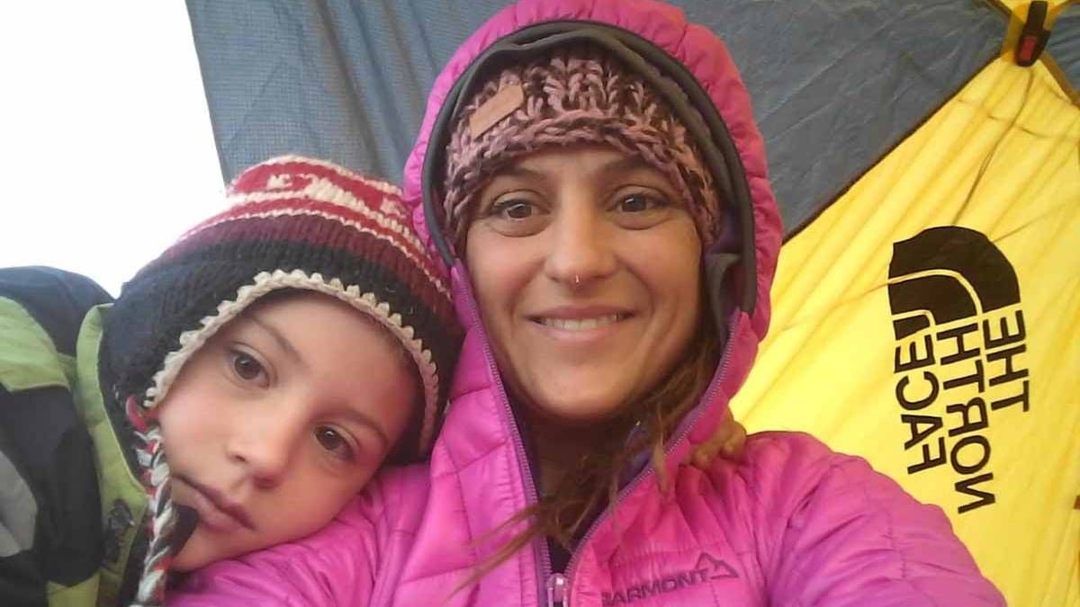 Popi junto a su hijo Tomi, hoy de 14 años. Popi junto a su hijo Tomi, hoy de 14 años.