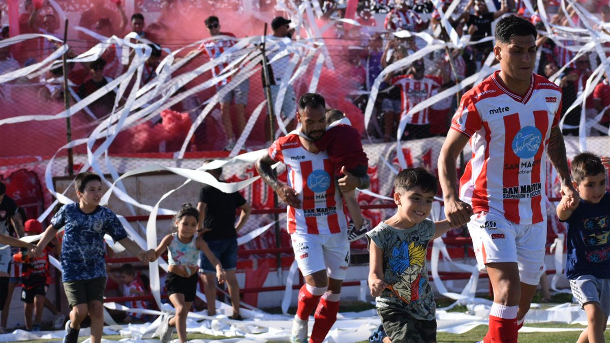 San Martín está a dos partidos del ascenso