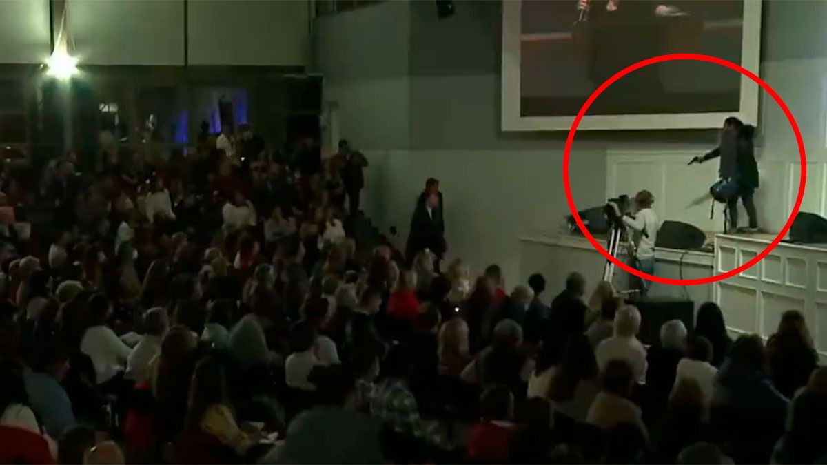 El hecho ocurrió en la sede Evangélica Misionera Argentina (IEMA).