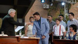 Asunción de intendentes en La Paz y Santa Rosa