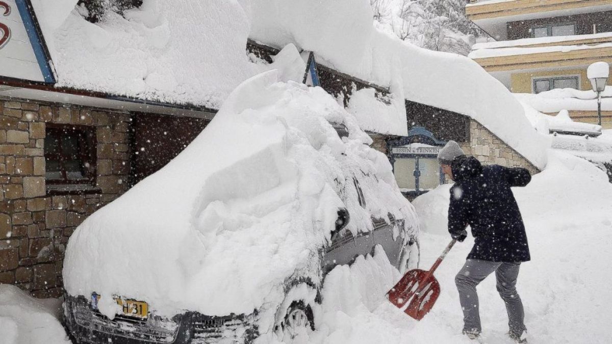 Frío extremo en Europa: Siberia registró -56°C y la nieve golpeó a