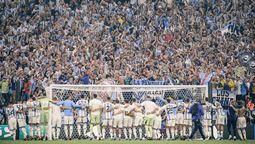 La hinchada argentina en el Mundial Qatar 2022