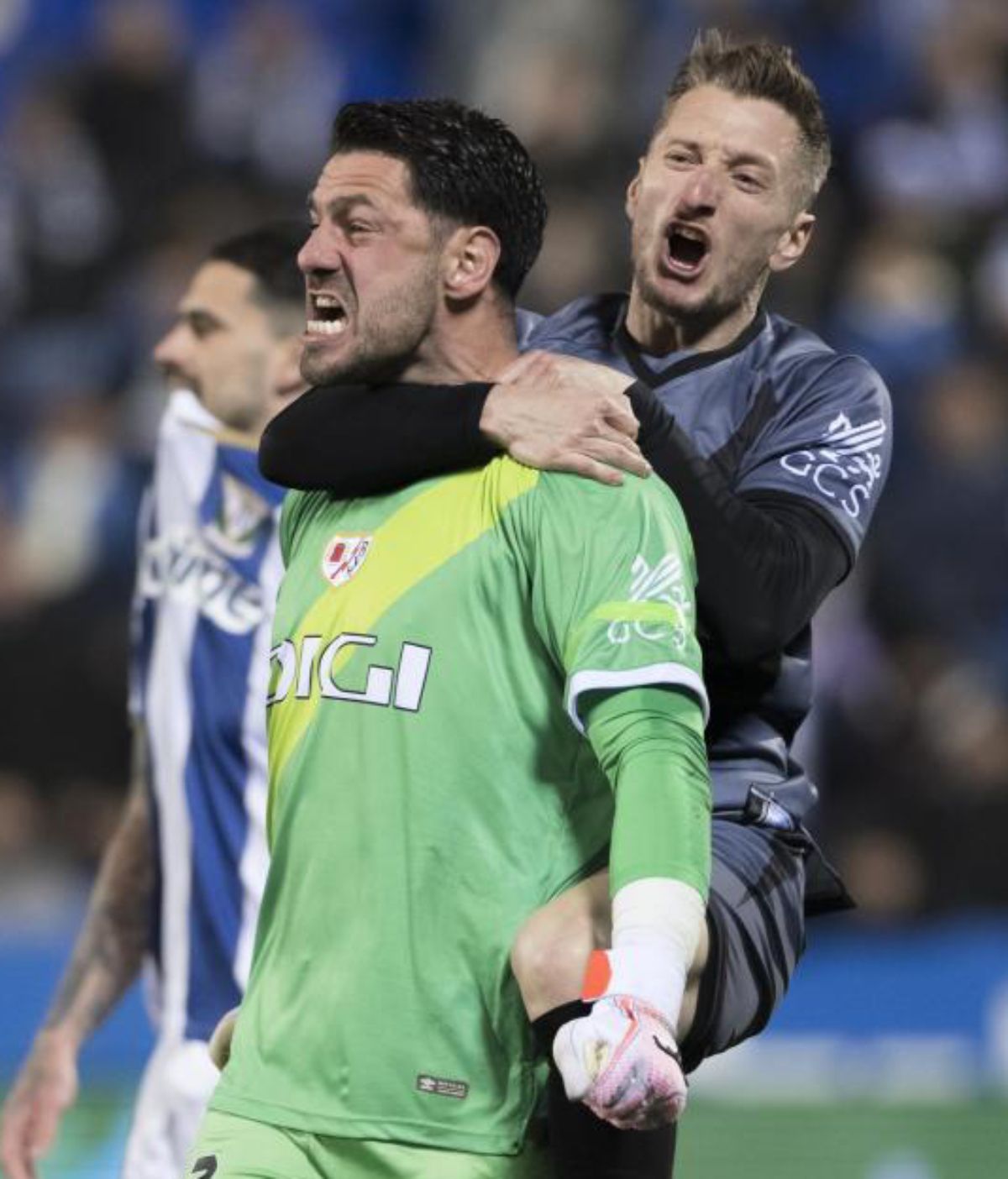 Augusto Batalla, heróe del Rayo Vallecano y descartado por River. Augusto Batalla, heróe del Rayo Vallecano y descartado por River.
