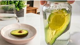 Poner la mitad de la palta o aguacate en agua una vez abierta: por qué se hace y para qué sirve