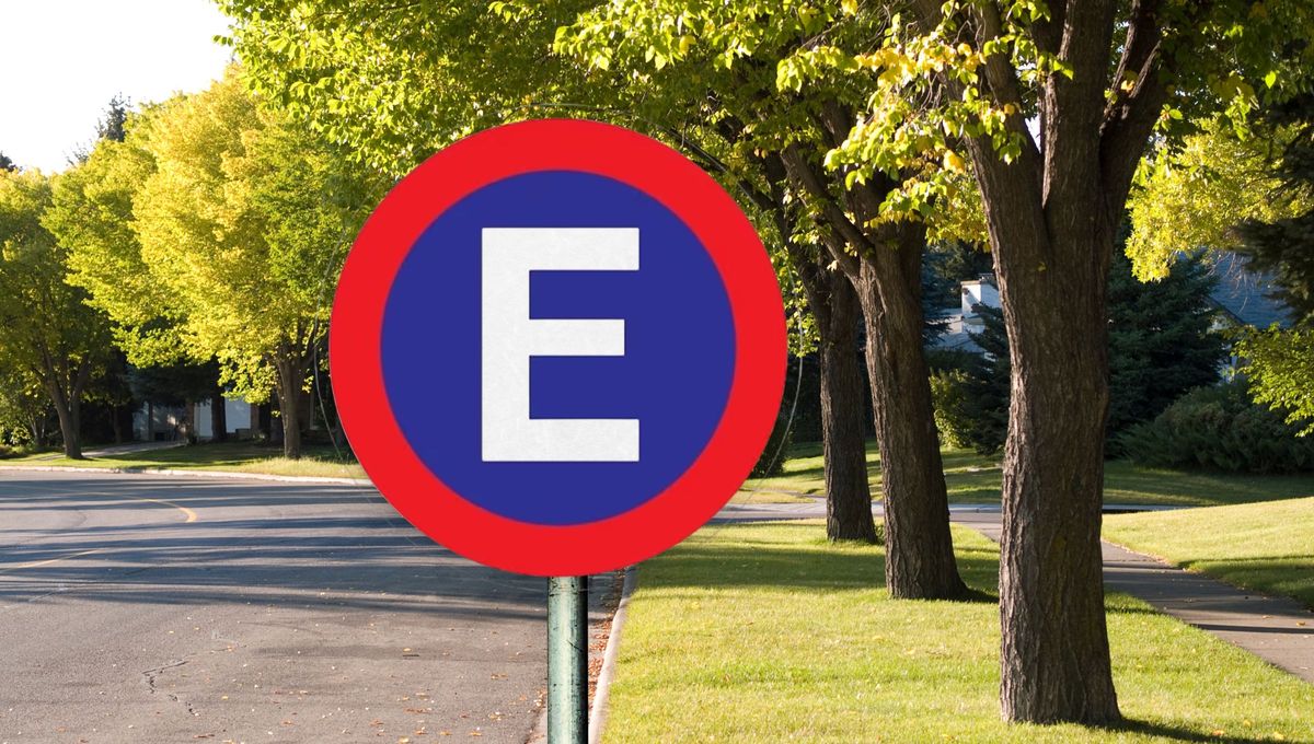 Este cartel significa que está permitido estacionar para cualquier vehículo Este cartel significa que está permitido estacionar para cualquier vehículo