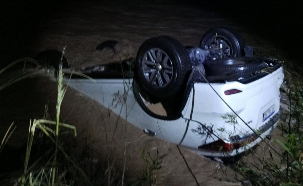 Una de las imágenes posteriores al rescate que trascendió en las redes.