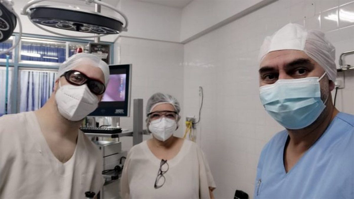 Héroes: médicos del Notti salvaron a una niña que ingirió un hueso de pollo