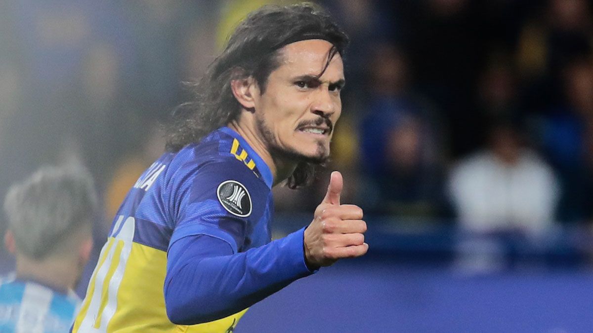 Edinson Cavani espera el choque de vuelta con Racing