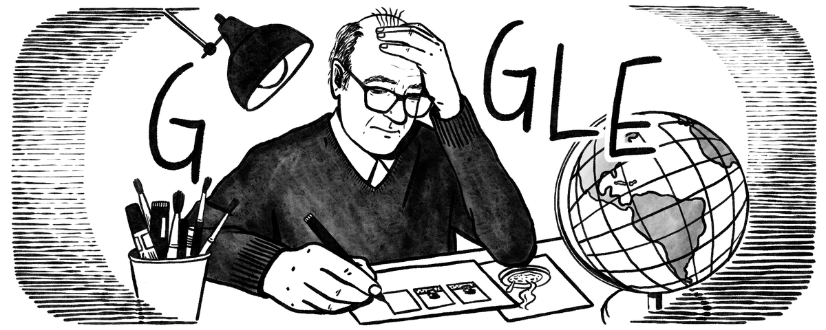 Homenaje. Google homenajeó a Quino.
