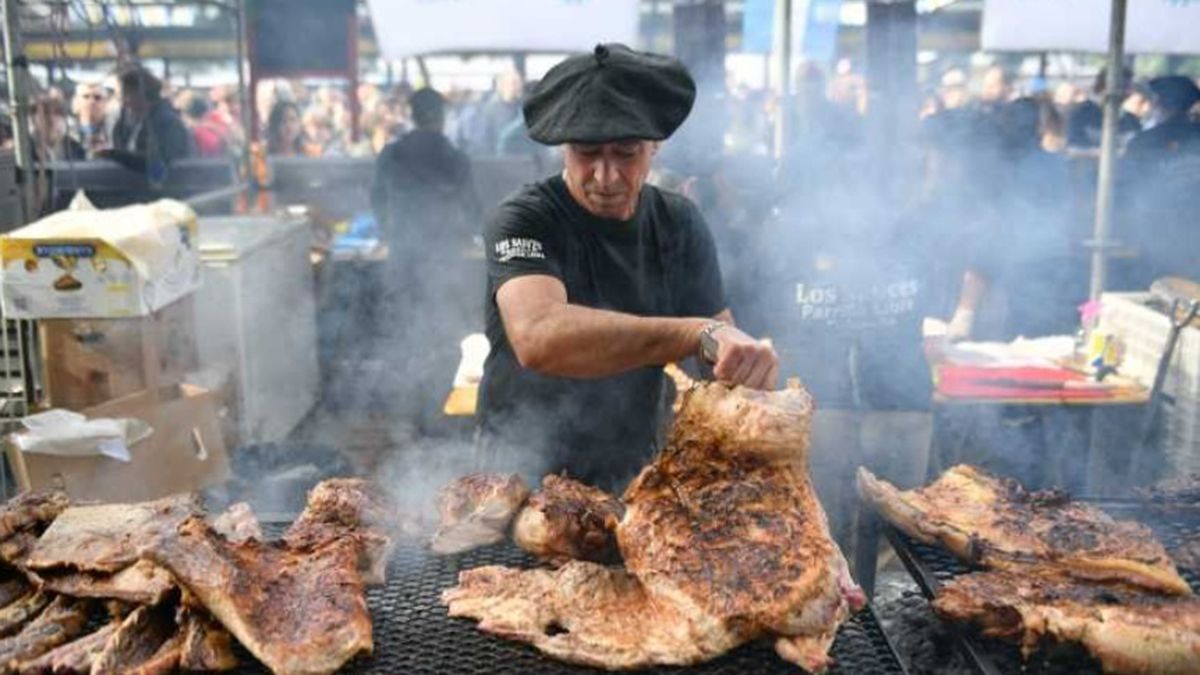 Un formoseño ganó el Campeonato Federal del Asado en la Avenida 9 de Julio
