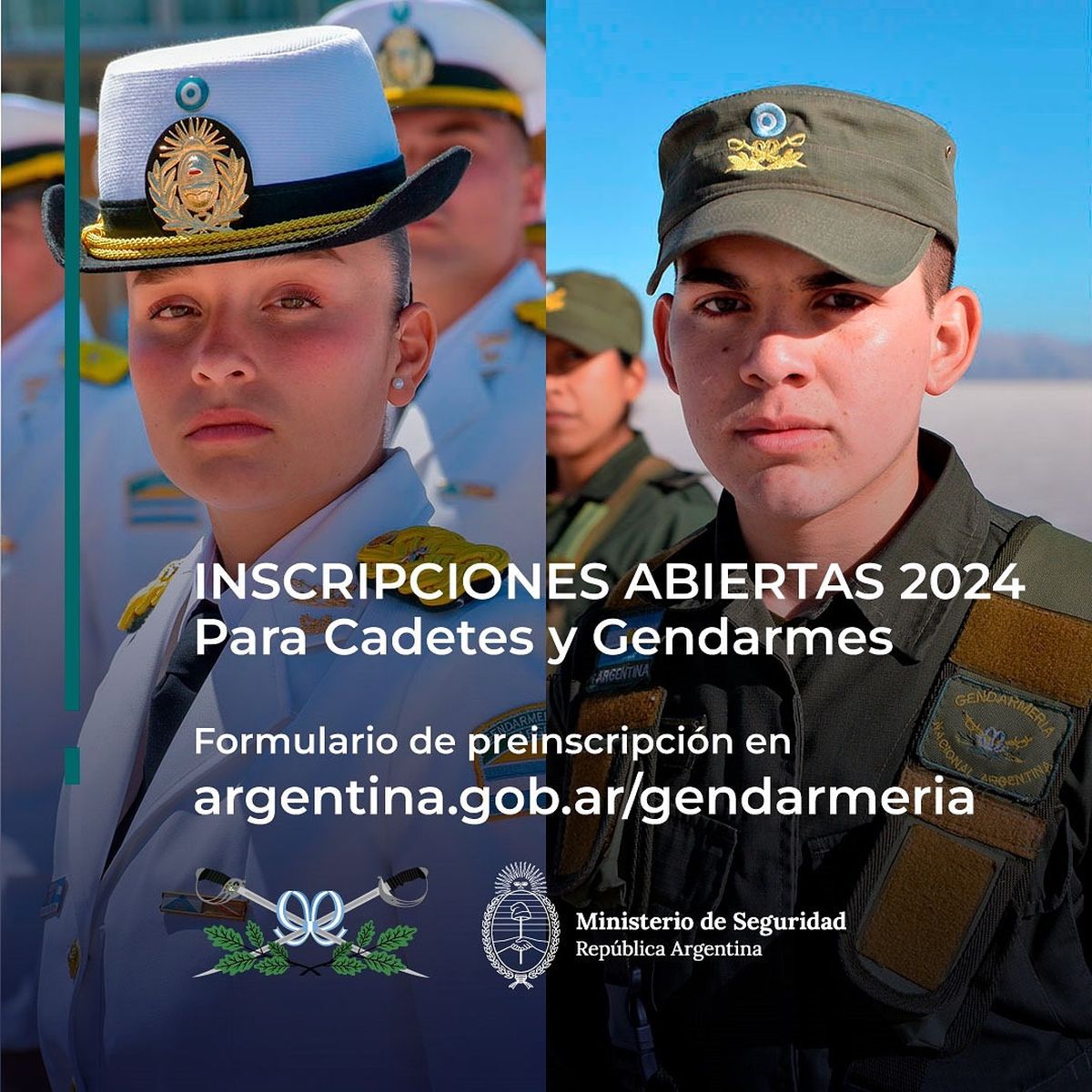 Gendarmería Nacional abrió la convocatoria para el 2024. Gendarmería Nacional abrió la convocatoria para el 2024.