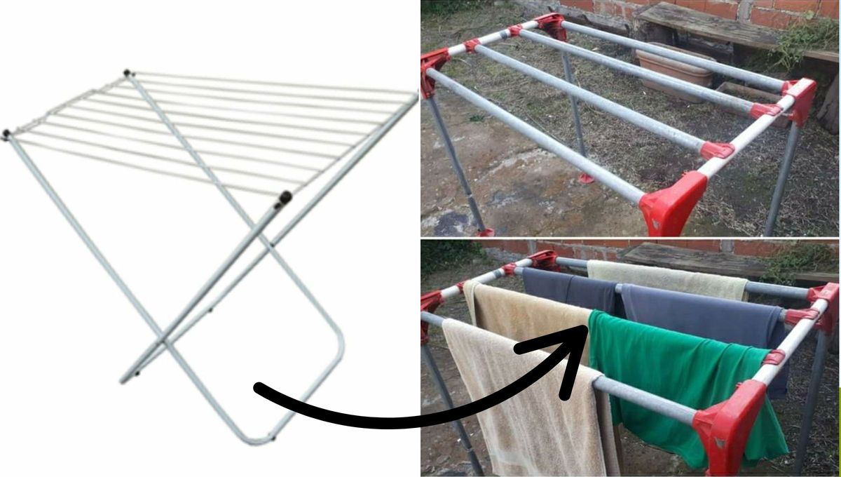No gastes más plata en comprar objetos para colgar la ropa. Donde muere una pileta nace un tender, ideal para el invierno No gastes más plata en comprar objetos para colgar la ropa. Donde muere una pileta nace un tender, ideal para el invierno