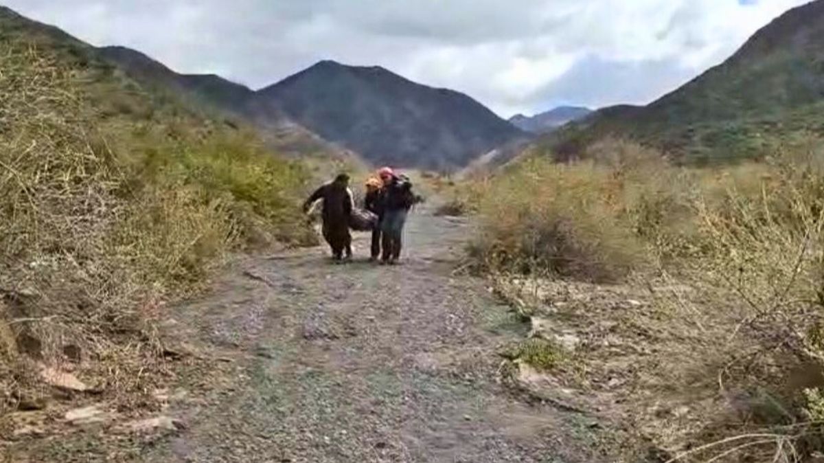 Rescate de un hombre de 57 años herido en Potrerillos. Rescate de un hombre de 57 años herido en Potrerillos.
