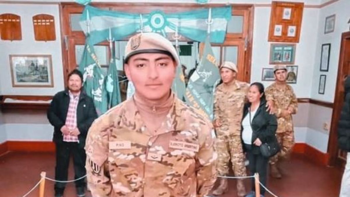 Este es Paolo Alexander Pino, el joven de 19 años que se suicidó en Tupungato. Su familia hará juicio al Ejército Argentino por maltrato.