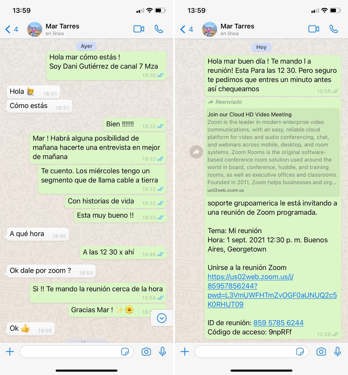Mar Tarrés plantó a Mejor de mañana y Dani Gutiérrez se descargó