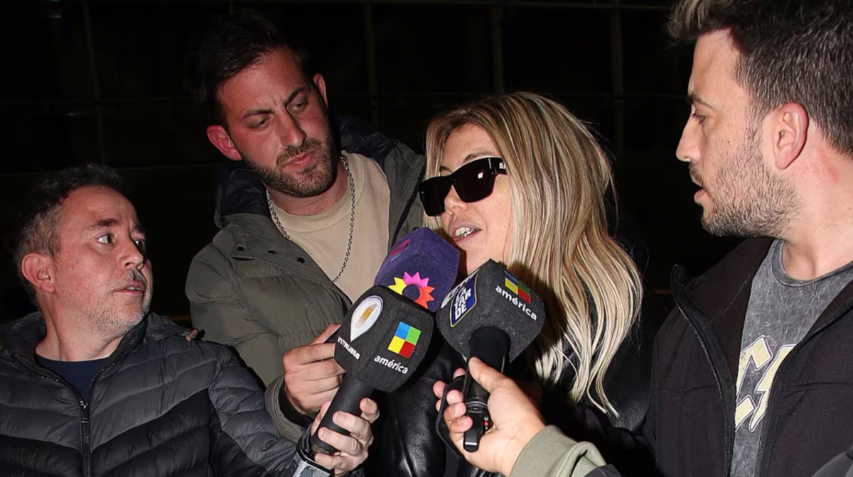 Wanda Nara llegó al país y fue contundente sobre Tamara Báez y L-Gante