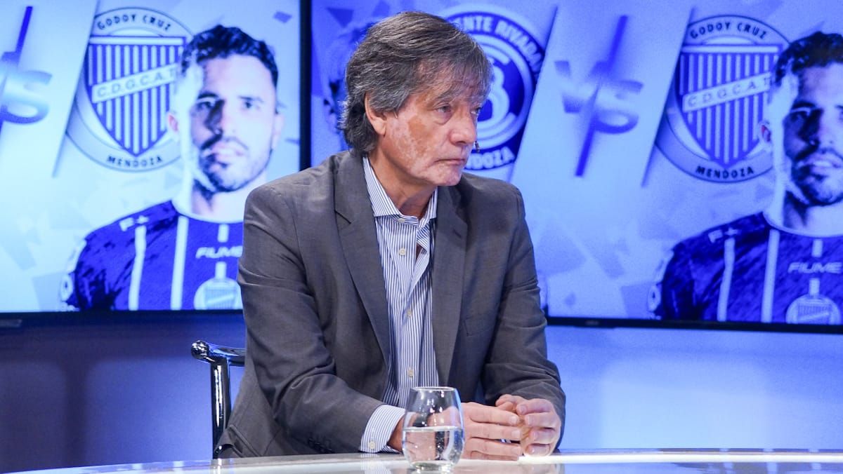 Alejandro Chiappini, presidente de Godoy Cruz Antonio Tomba. Alejandro Chiappini, presidente de Godoy Cruz Antonio Tomba.
