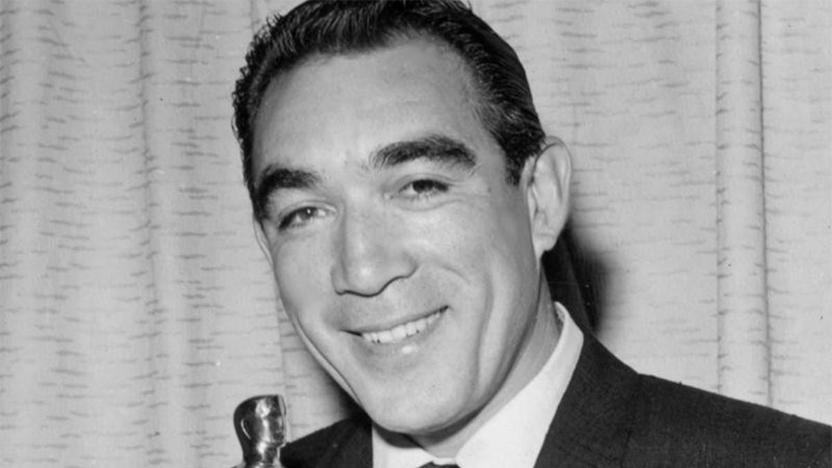 Un día como hoy moría Anthony Quinn, una leyenda del cine.