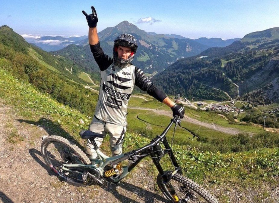 Jerónimo Páez, listo para el Mundial de mountain bike