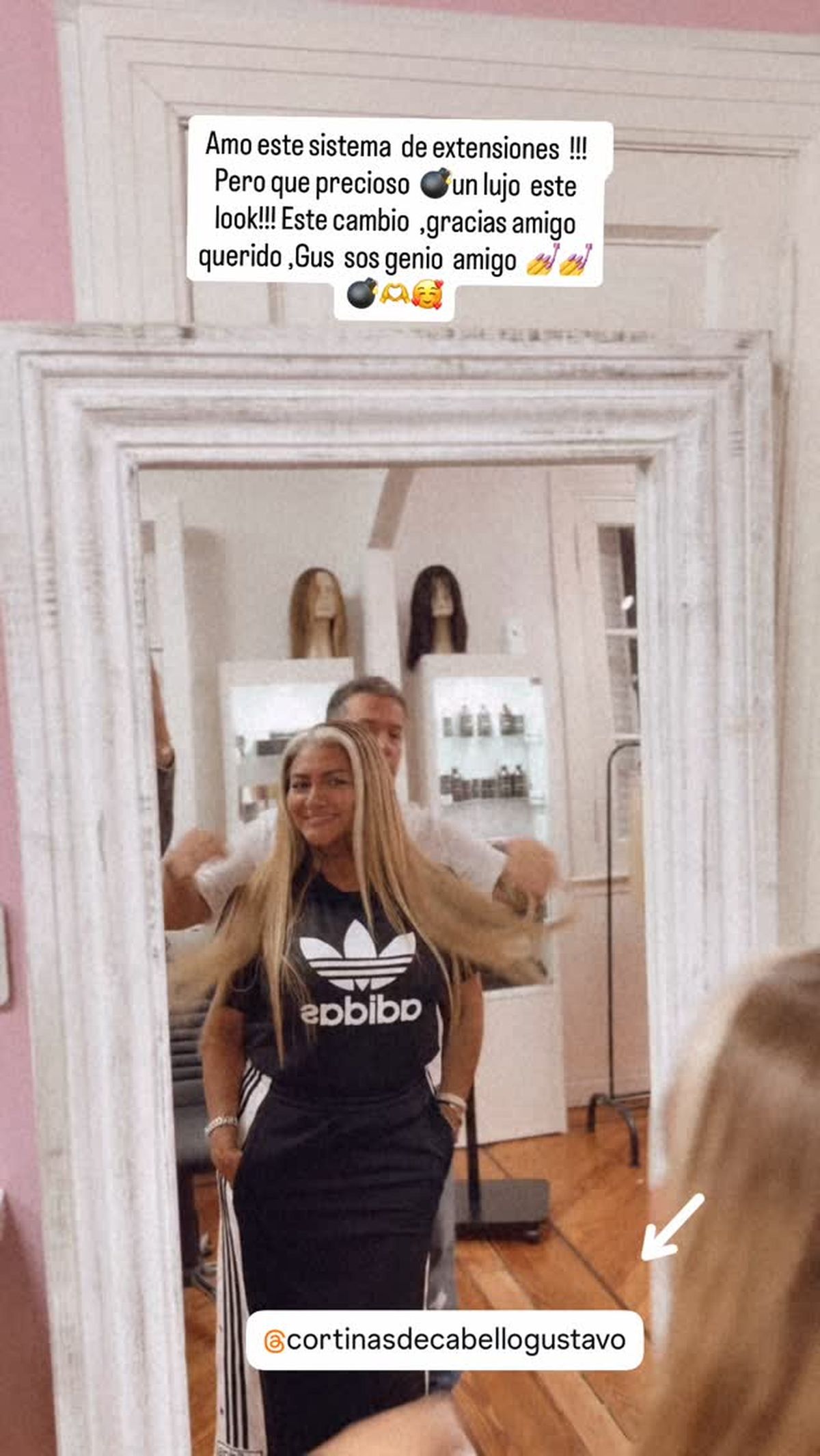 Gladys la Bomba se cambió el look antes de entrar a Gran Hermano. Gladys la Bomba se cambió el look antes de entrar a Gran Hermano.