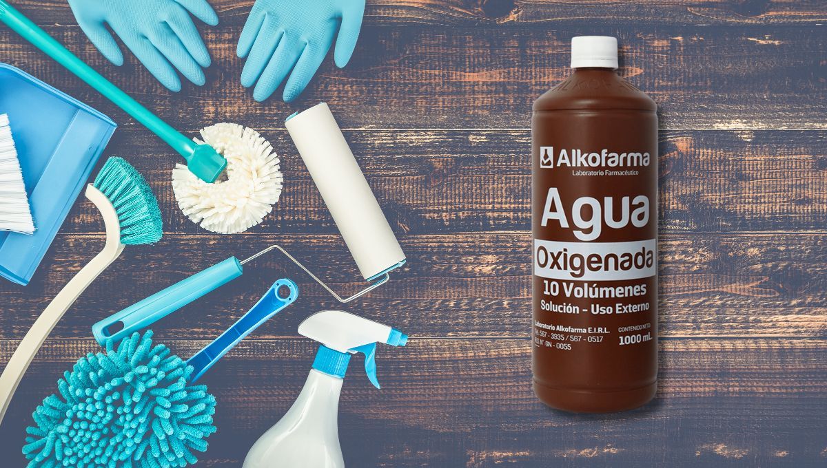5 usos que le puedes dar al agua oxigenada en el hogar