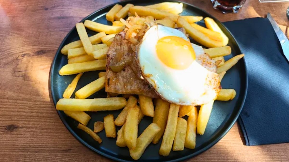 El restaurante tiene opciones de comida muy seductoras.