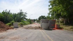 Arreglan el puente de calle Moreno