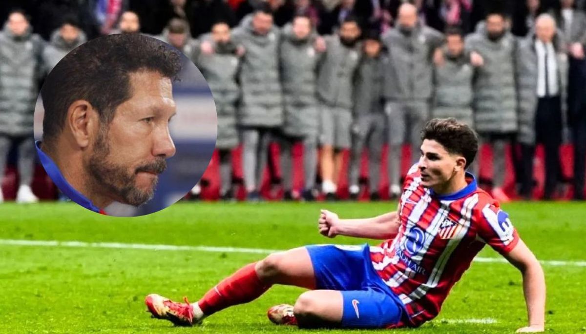 El Cholo se refirió al penal contra el Real Madrid.