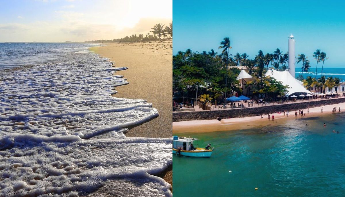 Praia do Forte se ubica en el estado de Bah&iacute;a, Brasil.