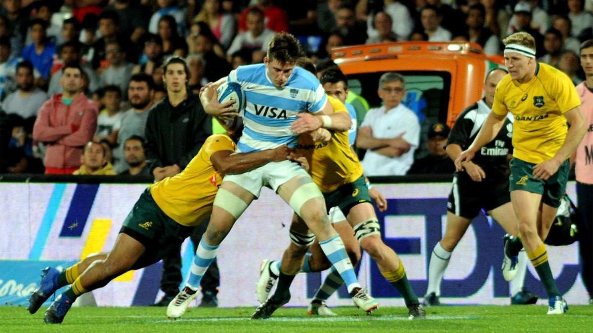 Los Pumas y Australia, por el Rugby Championship, jugaron en Mendoza en 2017 y se medir&aacute;n en San Juan en 2022&nbsp;