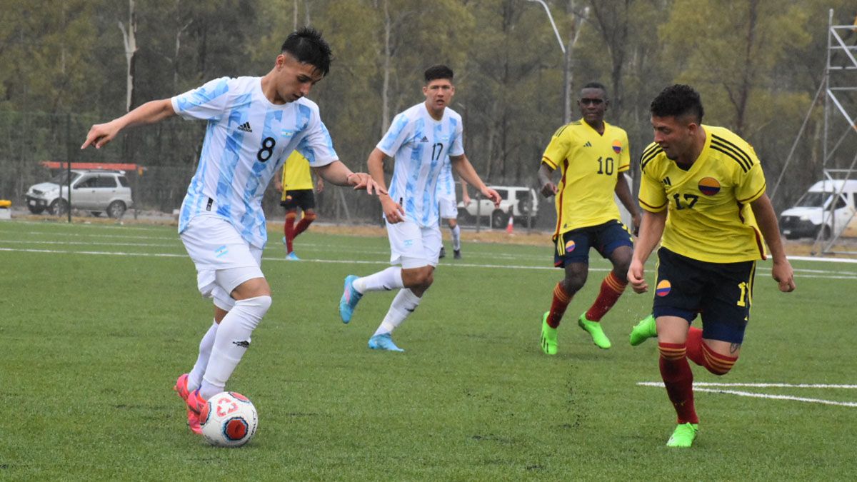 La sub 20 masculina quedó eliminada al perder con Colombia