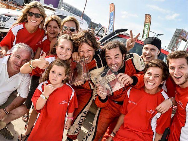 La labor de los mendocinos en el Dakar 2015