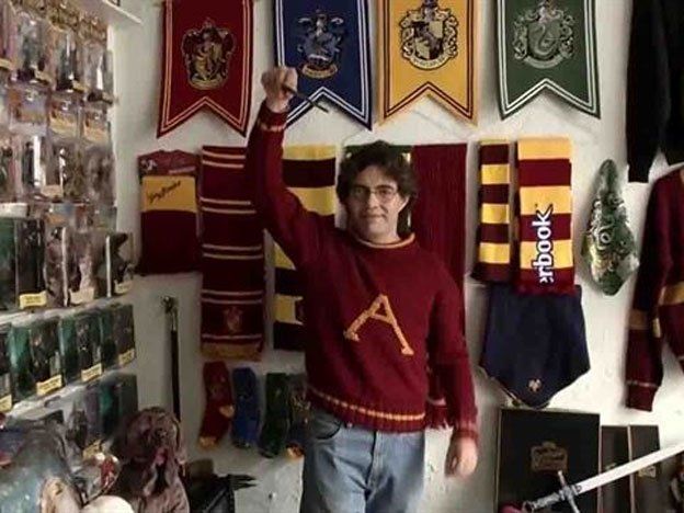 Obtuvo un récord Guinness por tener más objetos de Harry Potter