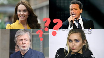 ¿Qué tienen en común Kate Middleton, Luis Miguel, Paul McCartney y Miley Cyrus?