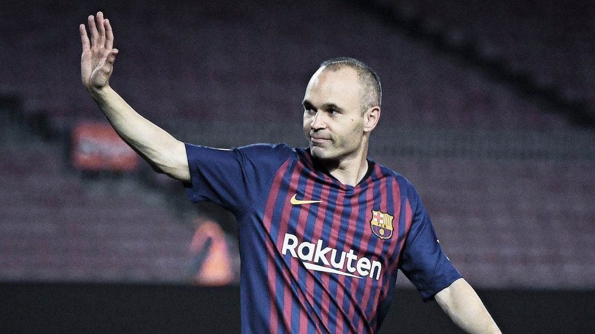 Andrés Iniesta anunció su retiro del fútbol profesional. 