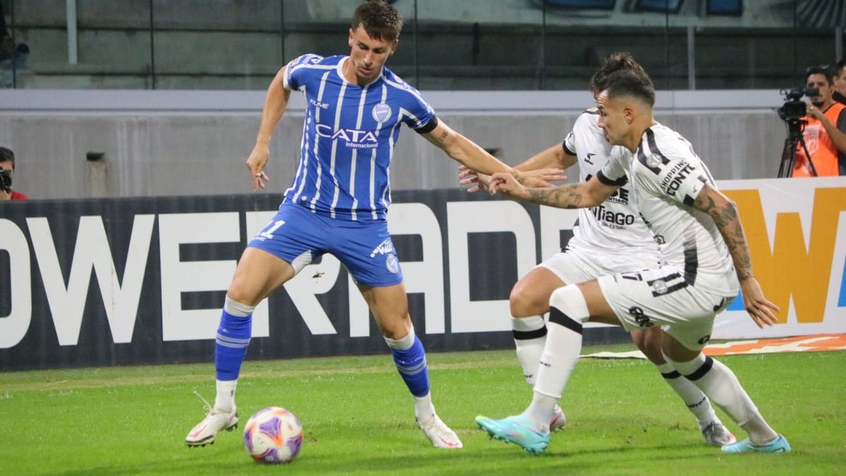 Tadeo Allende está pasando por un gran momento, frente a Central Córdoba, marcó su tercer gol consecutivo.