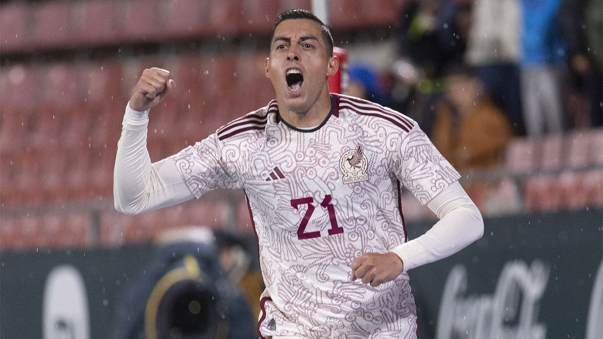 El mendocino Rogelio Funes Mori anotó un gol para México en el amistoso ante Irak, con vistas al Mundial Qatar 2022.