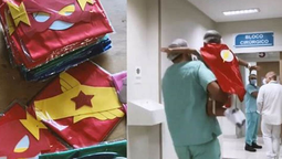 El video de un cirujano que ha ganado reconocimiento por su creativa forma de tranquilizar a sus pacientes más jóvenes antes de las operaciones